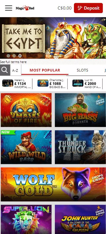 Magic Red Casino Bonus Codes & Review .